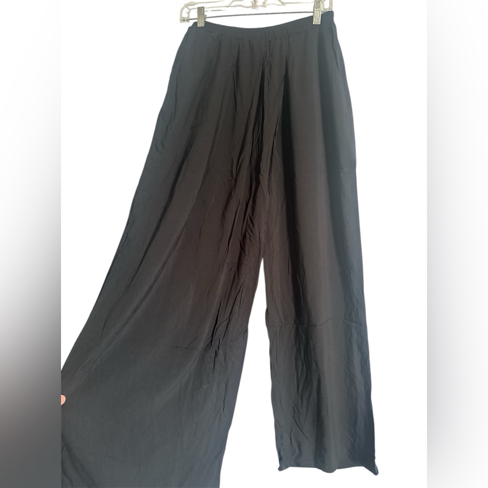 Staring At Stars Black Flowy Pants - Picture 2 of 4
